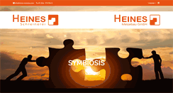 Desktop Screenshot of heines-messebau.com